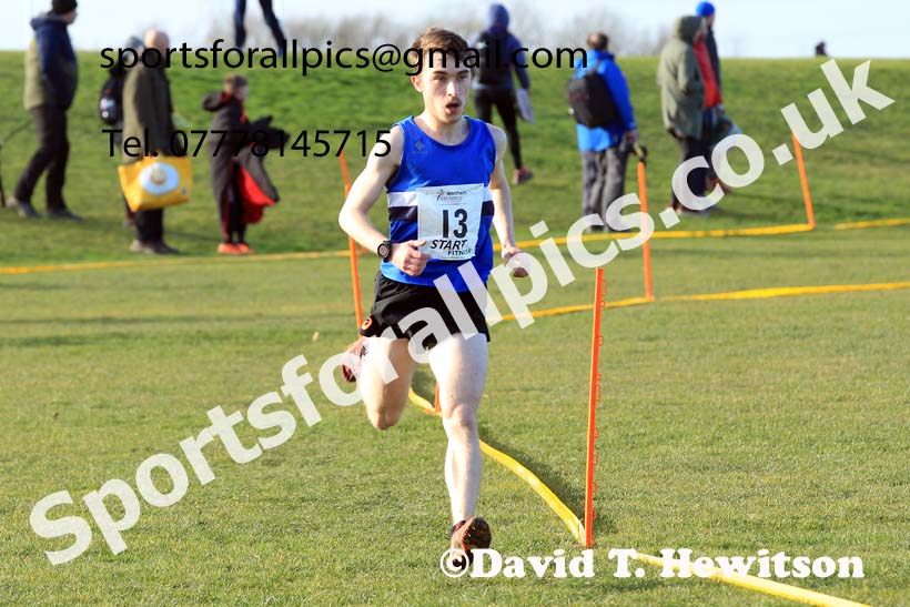 Mens under-20s 2022 Northern Cross Country Champs., Pontefract. Photo: David T. Hewitson/Sports for All Pics